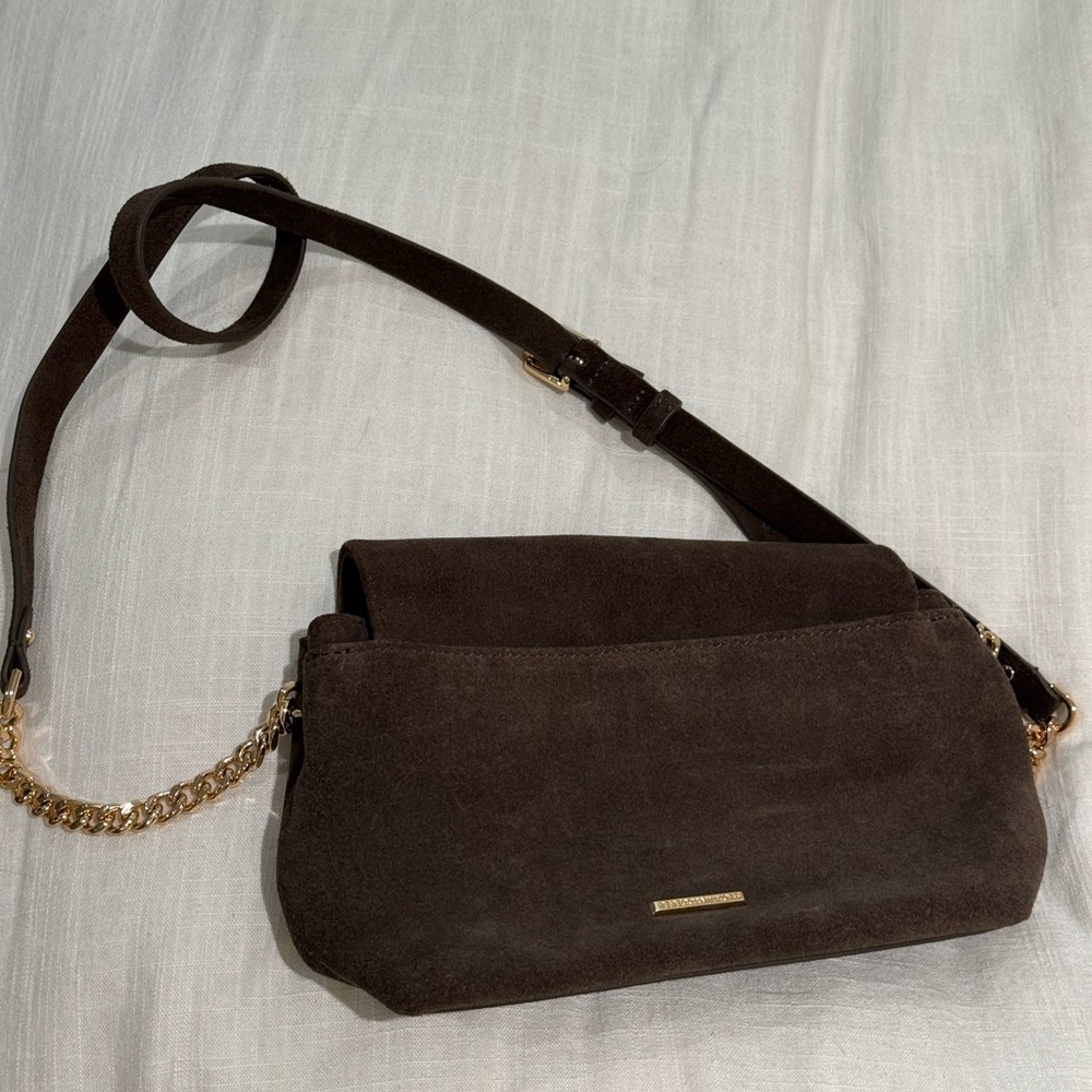 Rebecca Minkoff Suede Shoulder Bag - Picture 2 of 5